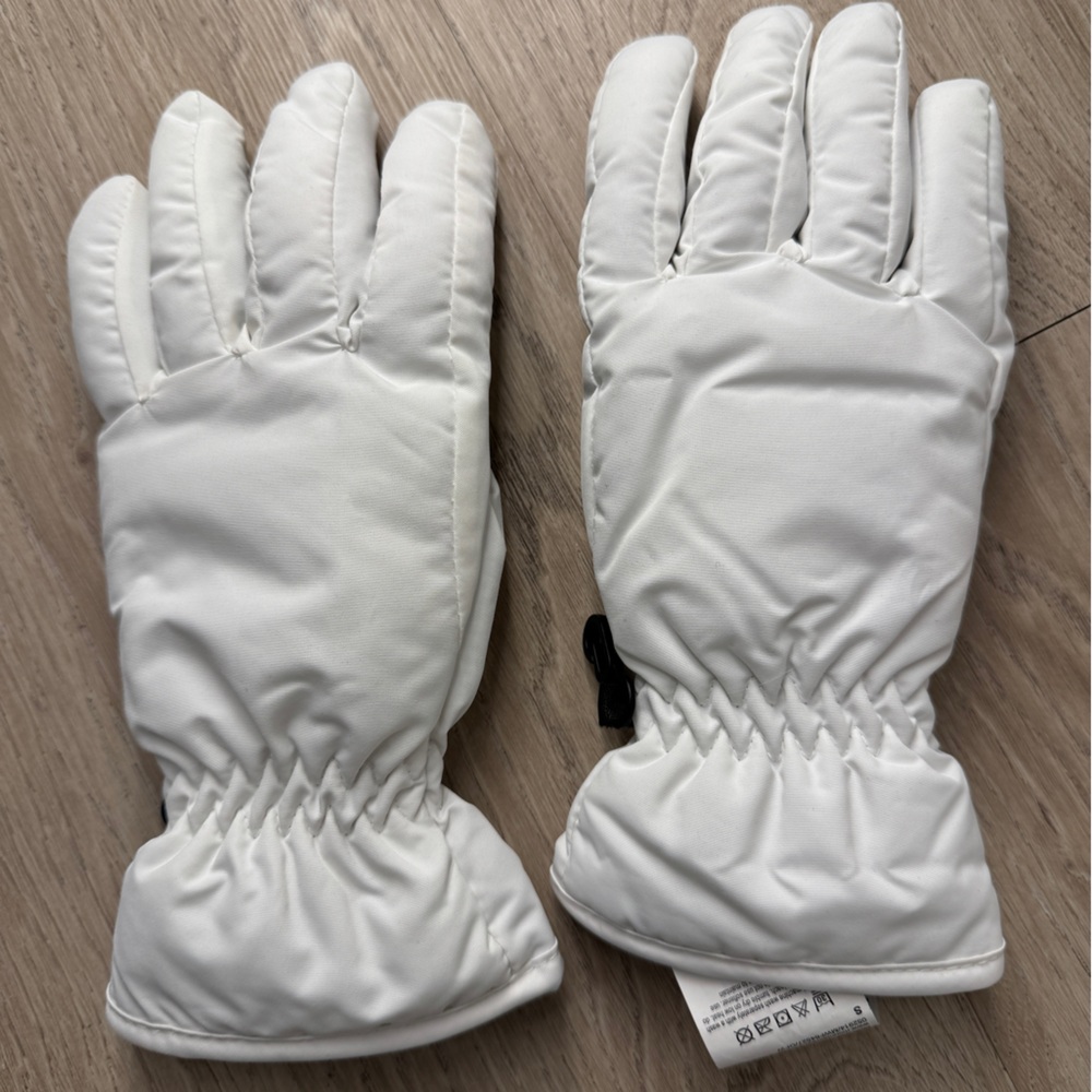 White Winter Snow Gloves women’s